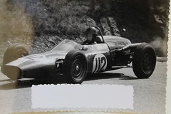 26595 Photo Racing Driver Gelack Poland 1963 Car Race Motorsport