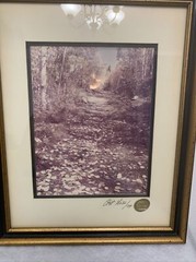 Vintage Art Gore Photographs Original Print Colorado Artist Signed Framed 2