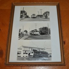 RARE OLD SAN FRANCISCO STREET CAR / CABLE CAR PHOTOGRAPH ART LOT 38883
