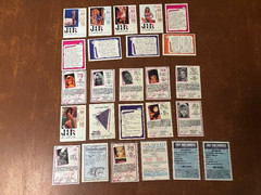 Vintage Adult Trading Cards lot (25) Hot Shots Bench Warmer+