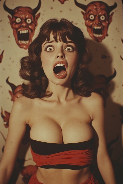 5 ~ 4X6 Glossy HORROR Fine Art ‘ SCREAM QUEEN ‘ Photo FANTASY Set ! 211359092