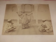 Indian Dancer – Nautch Girl Charles Shepherd 1862 Vintage Photo Albumen Print