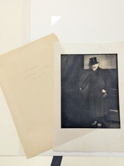 Edward Steichen «William Merritt Chase» photogravure portrait from Camera Work