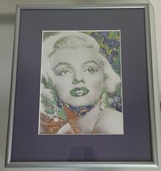 Marilyn Monroe Photo Made From Vincent Vangogh Art – RARE!!
