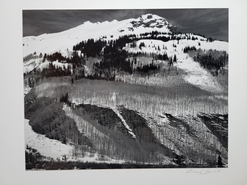 Richard Garrod, silver gelatin, black and white photograph, Aspen, Colorado
