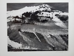 Richard Garrod, silver gelatin, black and white photograph, Aspen, Colorado