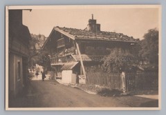 Kaprun Austria 1929 – Farmhouse Village Street – Old Photo 1920s