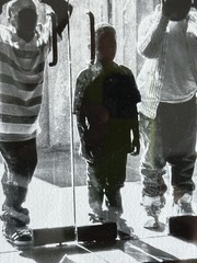 Signed Archival Pigment Print of Photograph by Michael Ross Titled «Outsiders»