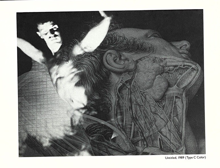 Robert Flynt (b. 1956) Art Announcement Card 1990 – Submergings – 5” X 7”