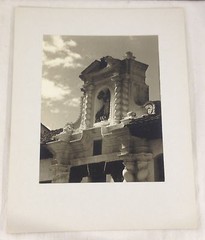 Vintage Black & White Photo M Kazan CHURCH FACADE ANTIGUA GUATEMALA 1968 #24