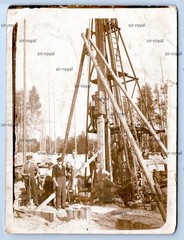 Construction Worker Pre Construction Circa 1930 – Craft Profession – Photo 9x12cm