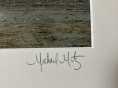 Michael Mitz Photography Matted Photo Boat Shore 11×14