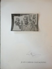 FOTOGRAFIA DEL PINTOR JUAN CARLOS CASTAGNINO FIRMADA