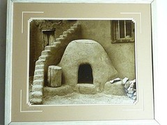 Taos New Mexico Adobe Chimney Pencil Signed Original Photograph by Chuck James