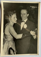 orig. Photo postcard Mr. Lady dancing dance around 1955 Mühldorf am Inn