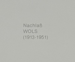 WOLS, Untitled, Paris 1939, Photograph from Estate, Pen Art