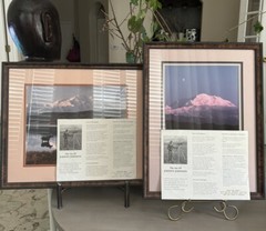 JOHNNY JOHNSON LIMITED EDITION PHOTOGRAPH PRINT MCKINLEY DAWN ALASKA 1993 Signed