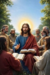 jesus christ wall art 8*10 religious christian faith god home decor print jesus