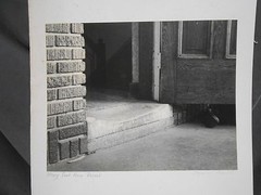 Vintage Signed «Many Feet Have Passed» Abstract Art Photograph Photo Picture