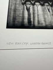 Jeff Zaruba Photography Signed Limited Photograph NYC New York Gargoyles Gnomes