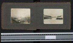 Photo Album with 24 Photographs, German Soldiers in Lille, Front Area, Officer