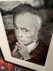 Michael Childers Signed Gore Vidal Portrait Yale Beinecke Exhibition History