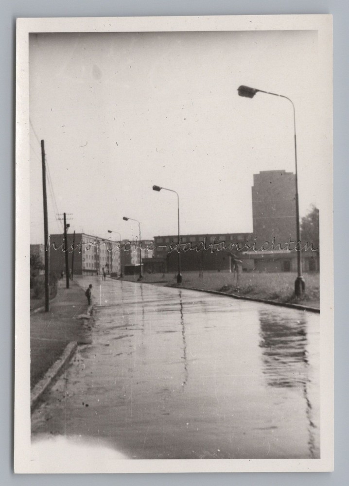 Karviná Karwin Karwina Silesia Czech Republic 1968 – Street Building – Photo 1960