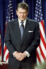Ronald Reagan 8×10 Photo President Reagan Portrait Vintage White House 40th USA