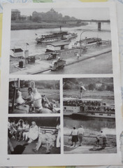 Photo sheet 1987 Dresden Elbe steamer bridge Sabine Grzimek print the magazine BG