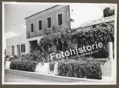 Photo Corfu Greece Residential House Architecture Garden Greece 1960s