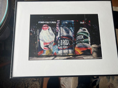 Frank H. Jump’s photograph of Mono-Cultures Dye Out -mural of Brett Cook-Dizney