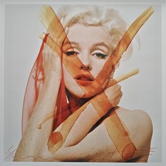 Bert Stern (1929-2013) – Marilyn Monroe – Crucifix III – XL signed photo with COA