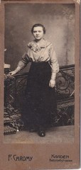 F. Chromy CDV – Lady Portrait – Kaaden / Kadaň Czech Republic