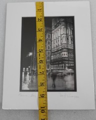DANIEL POWERS FINE ART PHOTOGRAPHY FLORENCE ITALY SIGNED PHOTO PRINT