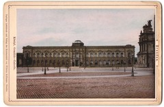 Photograph Wilhelm Hoffmann, Dresden, view Dresden, light print of the Royal Ge