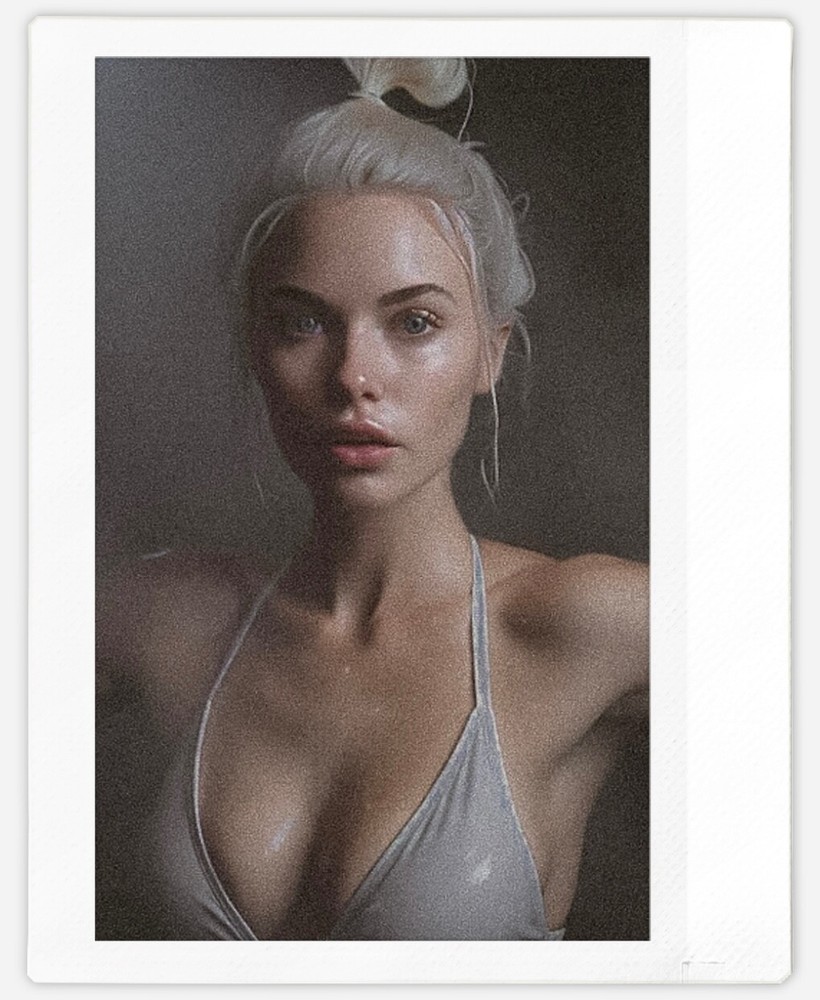 Art model Magda Instax Wide Instant Film Print