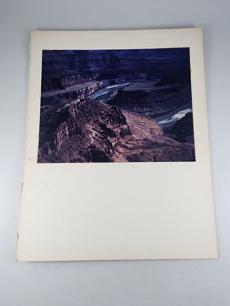 Grand Canyon Art Photography Matted National Parks Vtg