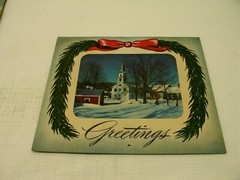 5 1950s Calendars/Holiday/ Pictures of a By Gone Era/Mich Seasons Greetings