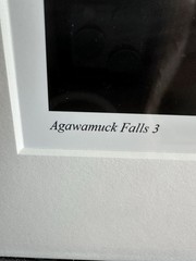Clyde Butcher Signed Agawamuck Falls 3 2006 Open Edition Framed Photo Print