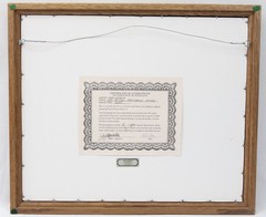 John Gavrilis 1988 Signed 16×20 Photograph 16/250 Monument Valley Arizona Framed