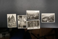 Photo View Cologne Cathedral Aerial View Bundle Building 1955 Bridge Church House Everyday Life