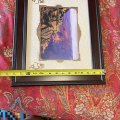 JAMES THOMSON Framed SIGNED PRINT PHOTO GRAND CANYON KOKOPELLI INDIAN 17”X14”