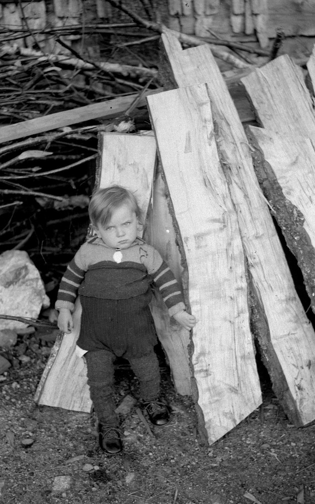 Klein Arcon vor Dem Tas Holz- – Antik Negativ Foto Gläser an.1930
