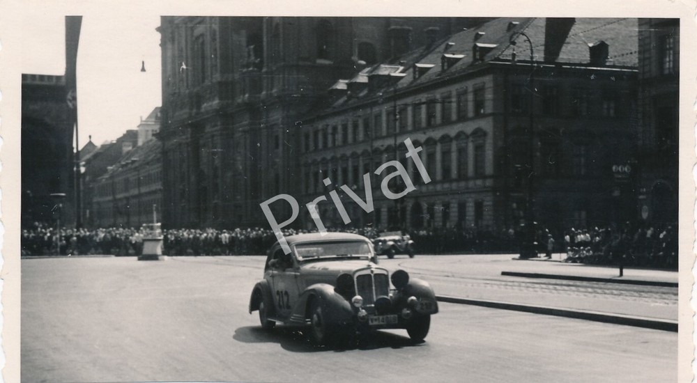 Photo 1930 Vehicle Special Show Munich Sports Car Limousine Ludwig Street L1.12