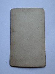 Orig CDV photo photograph picture old fashion around 1870 musician Mendelssohn Bartholdi