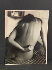 Large Photo Analogue Halter Neck Female 1970 Curiosa Erotica Portrait Fetish