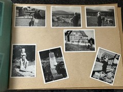 Old Photo Album Civilian with Flaws, Family Pre 1945 /27