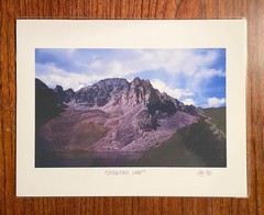 Original photographic print «Cathedral Lake» by Michael Blumenstock