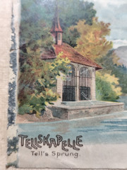 Postcard Postcard Tellskapelle Tells Sprung Switzerland F22