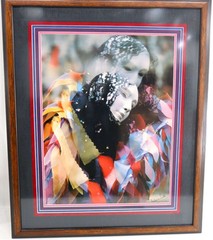 Antonio Lelli «Carnevale Di Venezia» Vintage Signed Photograph Framed 33×27